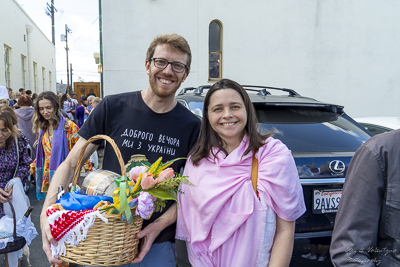 Divine Liturgy and Blessing of Baskets. 