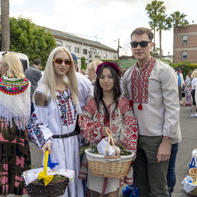 Divine Liturgy and Blessing of Baskets. 