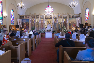 Divine Liturgy and Blessing of Baskets. 