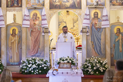 Divine Liturgy and Blessing of Baskets. 