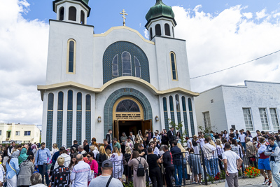 Divine Liturgy and Blessing of Baskets. 