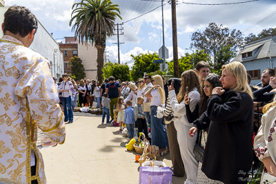 Divine Liturgy and Blessing of Baskets. 