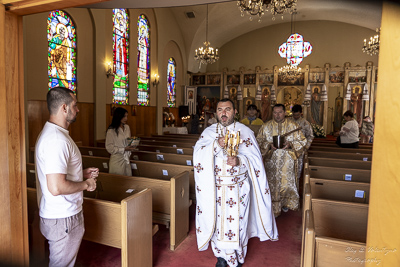 Divine Liturgy and Blessing of Baskets. 