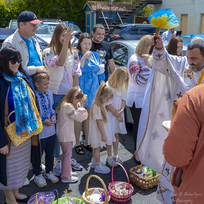 Divine Liturgy and Blessing of Baskets. 