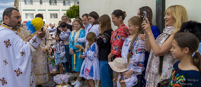 Divine Liturgy and Blessing of Baskets. 