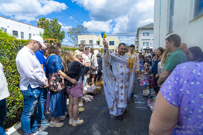 Divine Liturgy and Blessing of Baskets. 