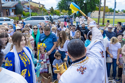 Divine Liturgy and Blessing of Baskets. 