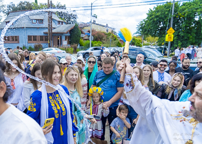 Divine Liturgy and Blessing of Baskets. 