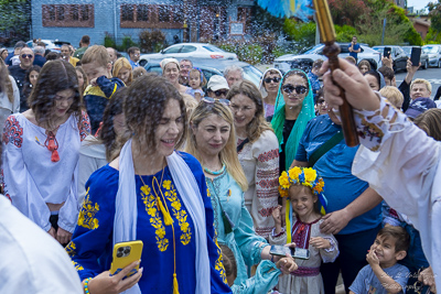 Divine Liturgy and Blessing of Baskets. 