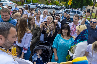 Divine Liturgy and Blessing of Baskets. 