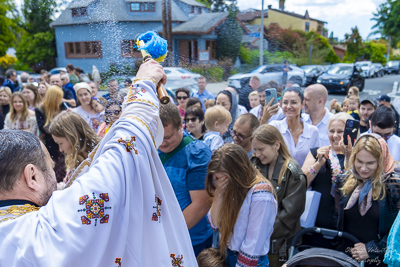 Divine Liturgy and Blessing of Baskets. 