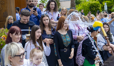 Divine Liturgy and Blessing of Baskets. 