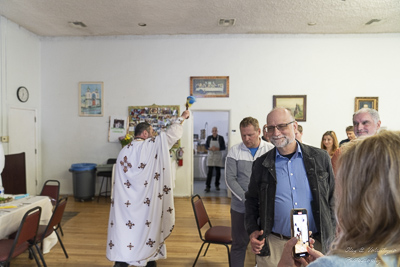 Divine Liturgy and Blessing of Baskets. 