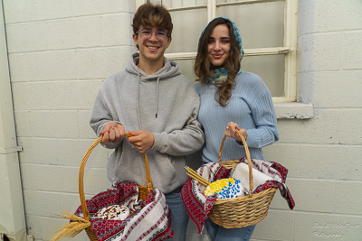 Divine Liturgy and Blessing of Baskets. 