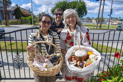 Divine Liturgy and Blessing of Baskets. 
