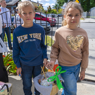 Divine Liturgy and Blessing of Baskets. 