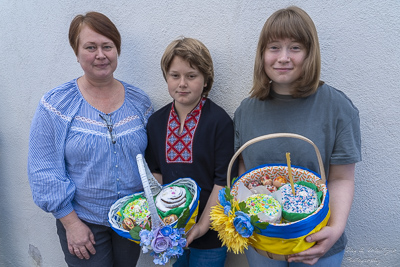 Divine Liturgy and Blessing of Baskets. 