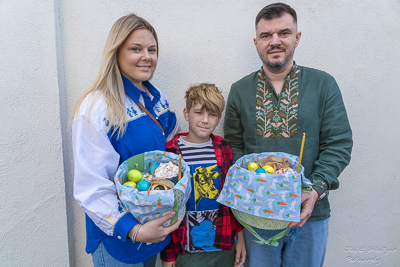 Divine Liturgy and Blessing of Baskets. 