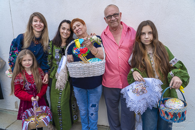 Divine Liturgy and Blessing of Baskets. 