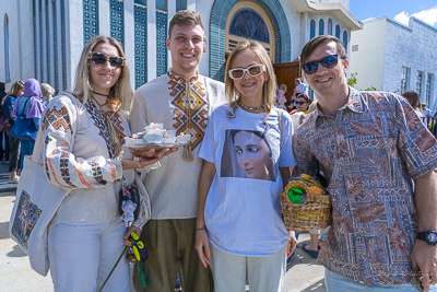 Divine Liturgy and Blessing of Baskets. 