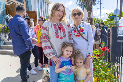 Divine Liturgy and Blessing of Baskets. 