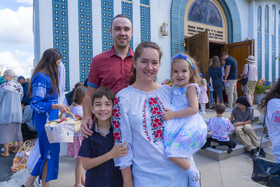 Divine Liturgy and Blessing of Baskets. 