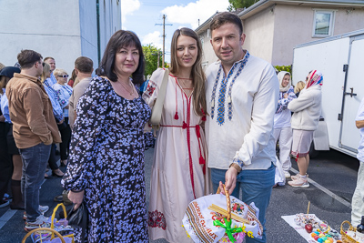 Divine Liturgy and Blessing of Baskets. 