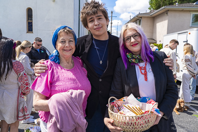 Divine Liturgy and Blessing of Baskets. 