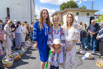 Divine Liturgy and Blessing of Baskets. 