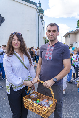 Divine Liturgy and Blessing of Baskets. 