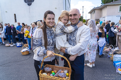 Divine Liturgy and Blessing of Baskets. 