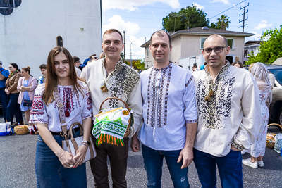 Divine Liturgy and Blessing of Baskets. 