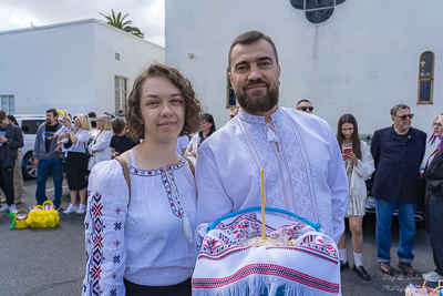 Divine Liturgy and Blessing of Baskets. 