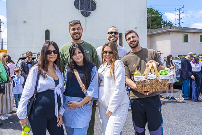 Divine Liturgy and Blessing of Baskets. 