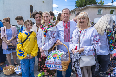 Divine Liturgy and Blessing of Baskets. 