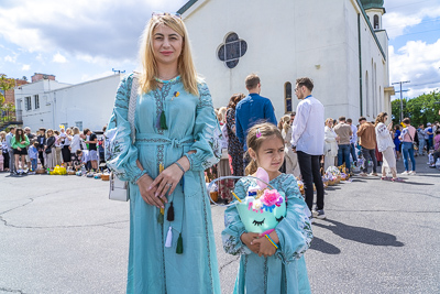 Divine Liturgy and Blessing of Baskets. 