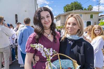 Divine Liturgy and Blessing of Baskets. 