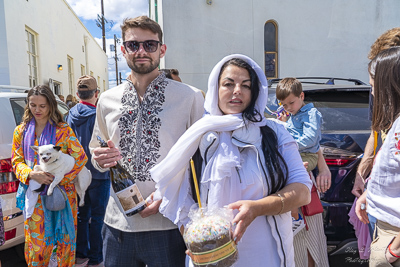 Divine Liturgy and Blessing of Baskets. 