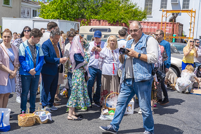 Divine Liturgy and Blessing of Baskets. 