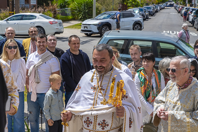 Divine Liturgy and Blessing of Baskets. 