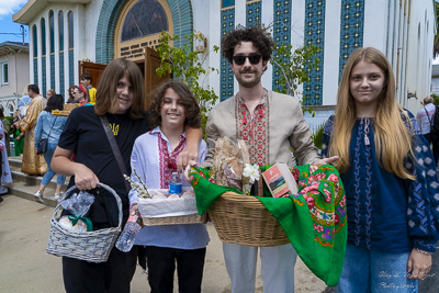 Divine Liturgy and Blessing of Baskets. 