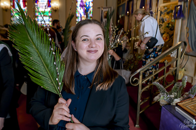 PALM SUNDAY. † THE ENTRY OF THE LORD INTO JERUSALEM.