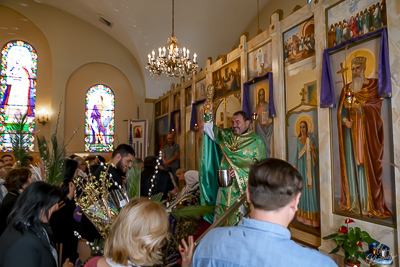 PALM SUNDAY. † THE ENTRY OF THE LORD INTO JERUSALEM.