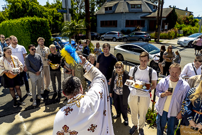 The Bright Resurrection of Christ. Blessing of Baskets.