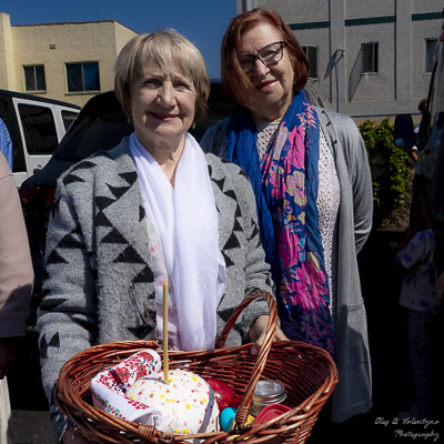 The Bright Resurrection of Christ. Blessing of Baskets.