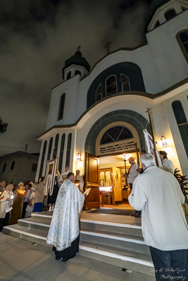 Easter Matins. Paschal Procession followed by Paschal Matins and Blessing of Baskets