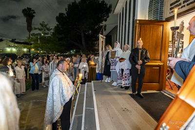 Easter Matins. Paschal Procession followed by Paschal Matins and Blessing of Baskets