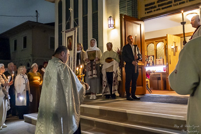 Easter Matins. Paschal Procession followed by Paschal Matins and Blessing of Baskets
