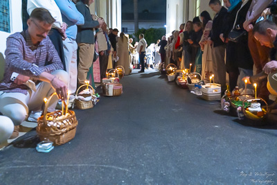 Easter Matins. Paschal Procession followed by Paschal Matins and Blessing of Baskets