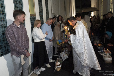 Easter Matins. Paschal Procession followed by Paschal Matins and Blessing of Baskets